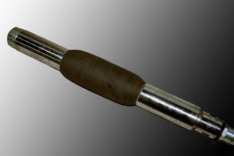 Packerschlauch gespannt